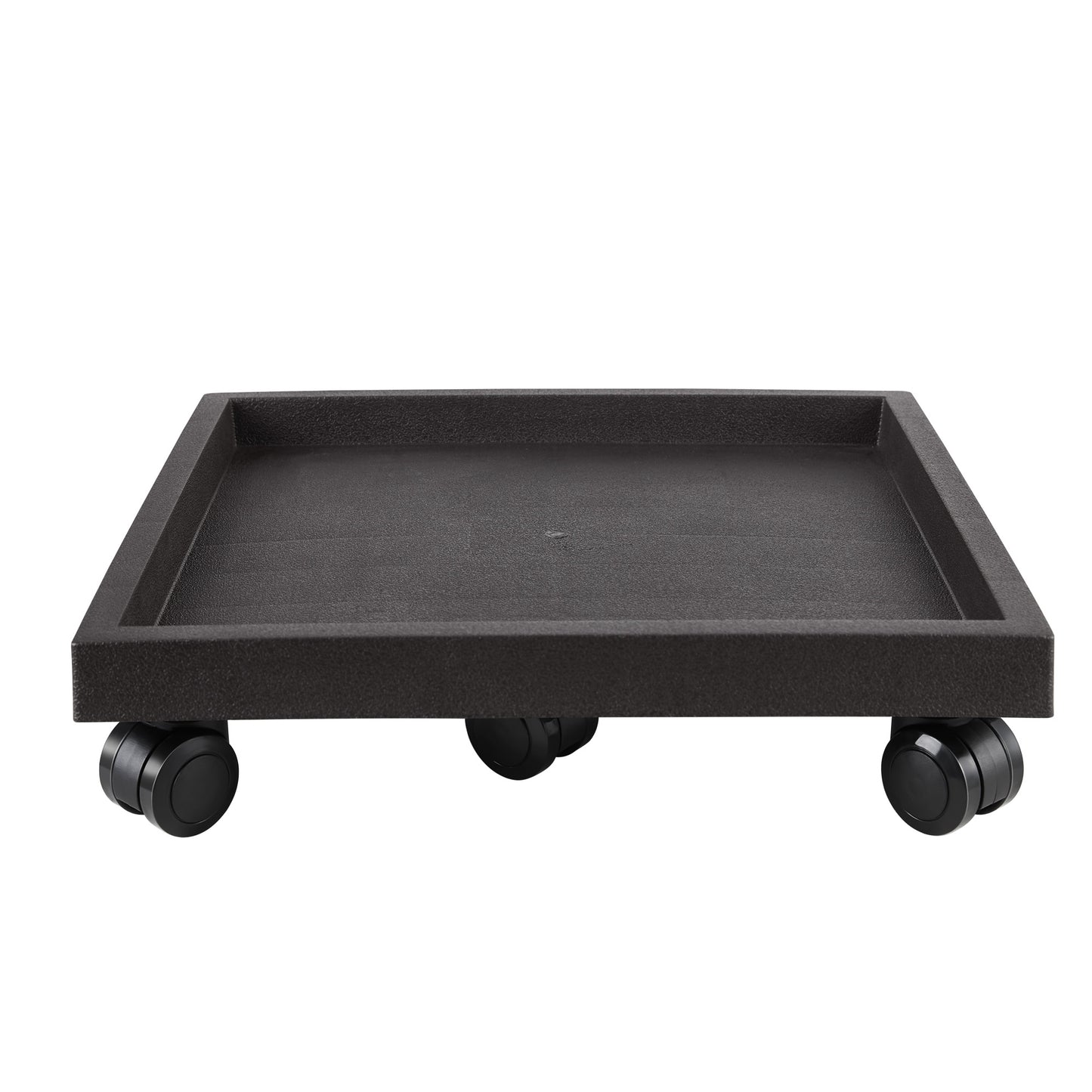 9.8"/ 11.4"/ 13"/ 14.2"/15.3"/16.5"/18.1"/19.7", Square Planter Caddies, Brown